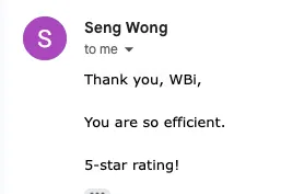 Email screenshot 1